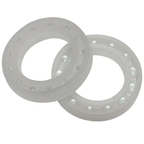 Popular POM6015 PP Insulation Glass Ball Stainless Steel Ball Deep groove Ball Plastic Bearing