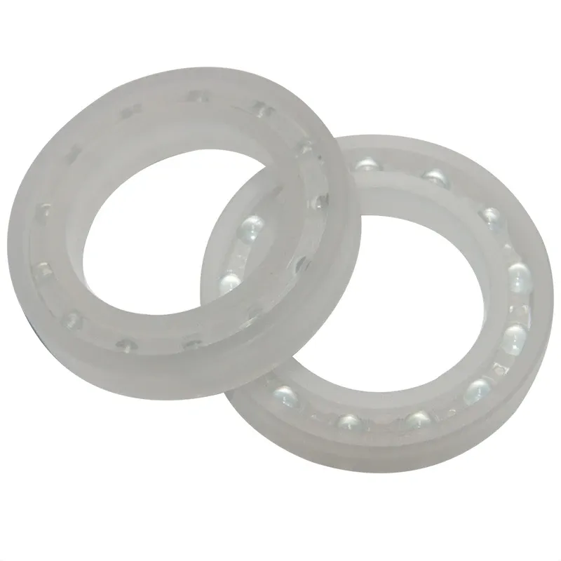 Popular POM6015 PP Insulation Glass Ball Stainless Steel Ball Deep groove Ball Plastic Bearing