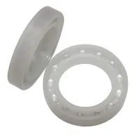 Popular POM6015 PP Insulation Glass Ball Stainless Steel Ball Deep groove Ball Plastic Bearing