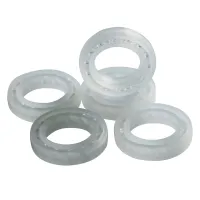 Popular POM6015 PP Insulation Glass Ball Stainless Steel Ball Deep groove Ball Plastic Bearing