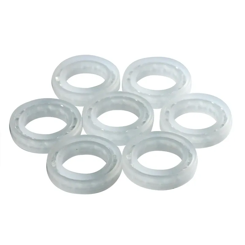 Popular POM6015 PP Insulation Glass Ball Stainless Steel Ball Deep groove Ball Plastic Bearing