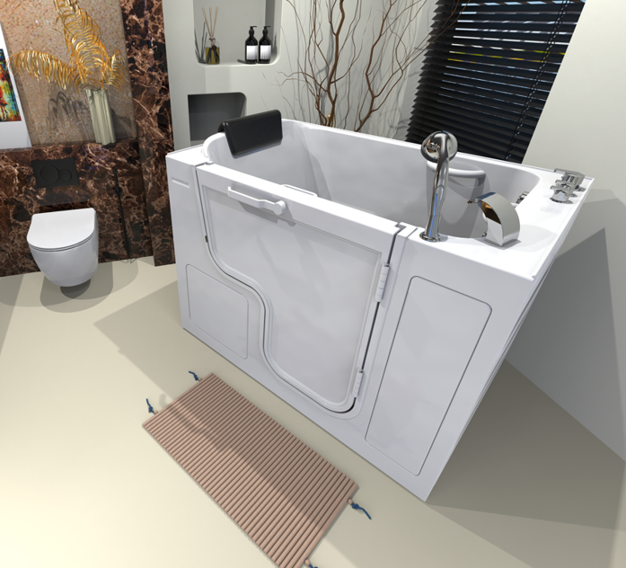 bathtubs with water jets