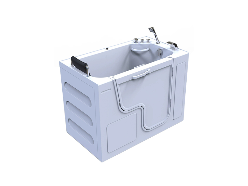 How can accessible bathtubs meet the needs of an aging society?