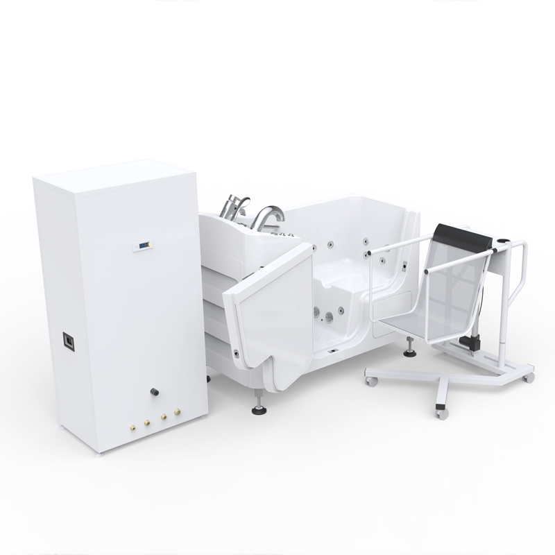 Alpago 1575 Premium - Hospital Rehabilitation Soaker Tub With Heated Back Seat