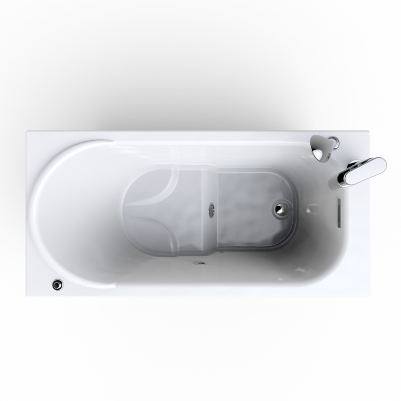 Vespero 1363 Classic / Premium / Hydrogen Microbubbles - Accessible Tub With Waterproof Anti-rust Hardware，Durable Silicone Seal