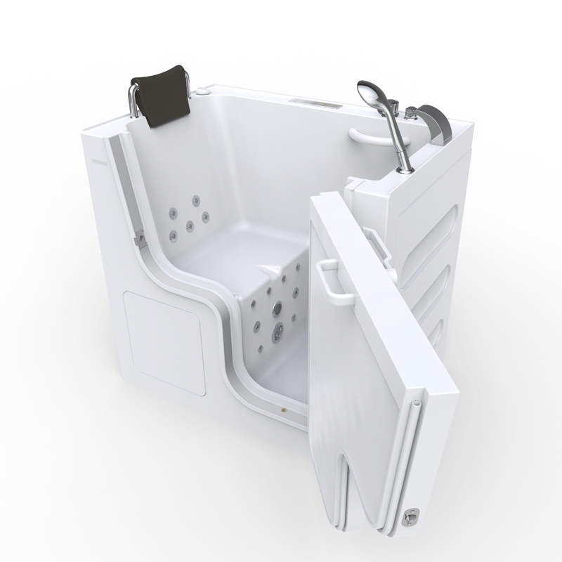 Zermatt 1175 Deluxe Temperature SPA - Walk In Bathtub For Hospital Rehabilitation With Heated Back Seat