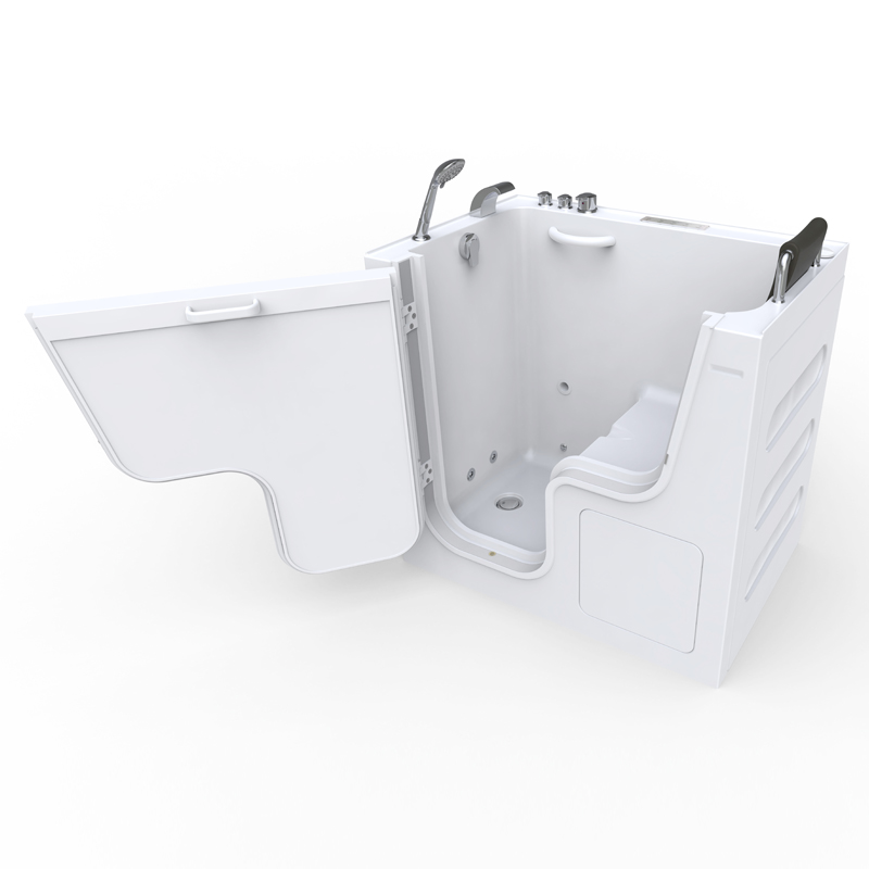Zermatt 1175 Deluxe Microbubbles - Luxury Walk-In Tub — Safe, Convenient, and Healthy