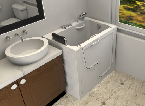 aluminium patented door accessiable tubs