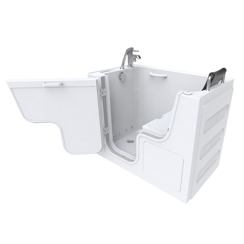 Moena 1271 Deluxe Temperature SPA - Multicolor Acrylic Shell Steel Frame Soaker Tub With Selfpliming Pump
