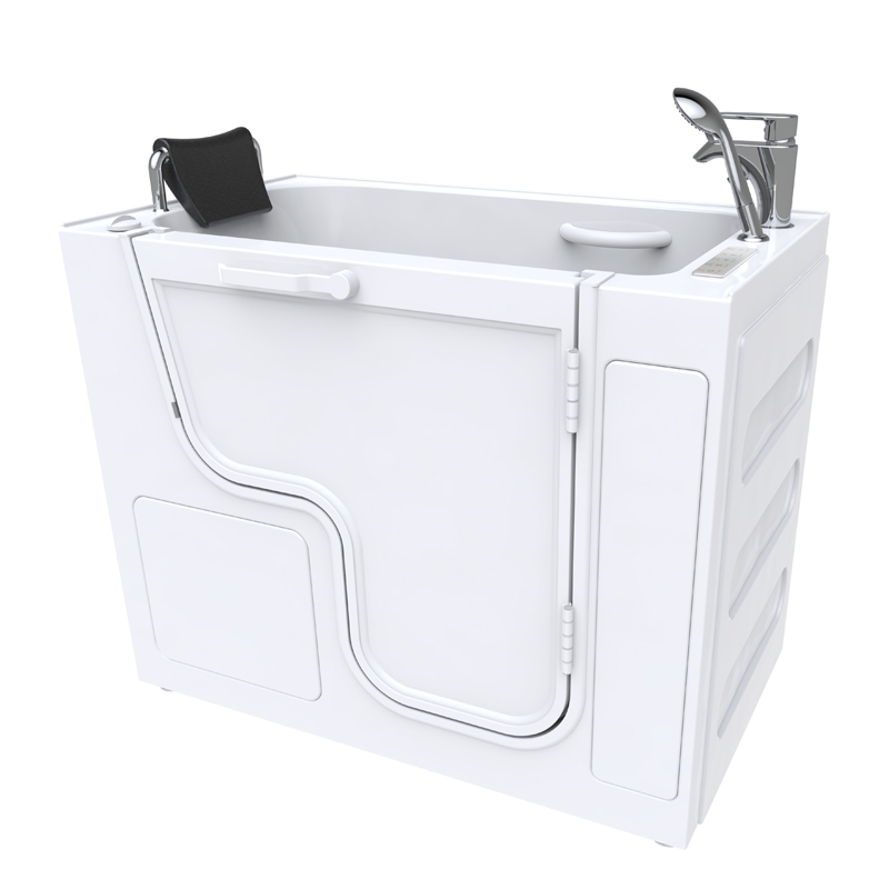 Moena 1271 Deluxe Temperature SPA - Multicolor Acrylic Shell Steel Frame Soaker Tub With Selfpliming Pump