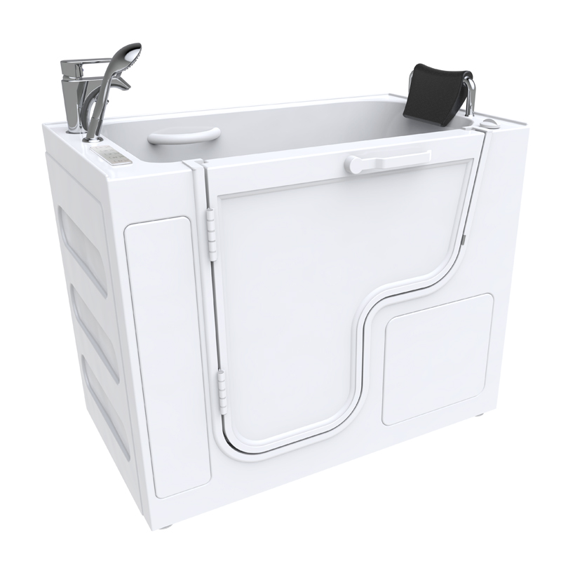 Moena 1271 Deluxe Microbubbles - Classic Premium Deluxe Soaker Bathtubs With A Outswing Door