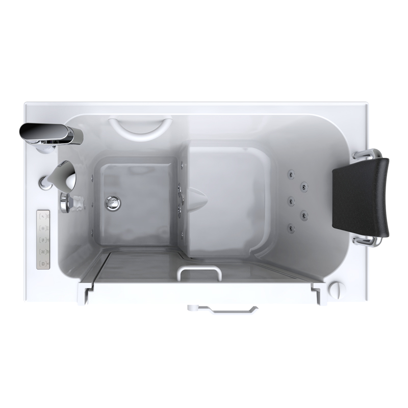 Moena 1271 Deluxe Microbubbles - Classic Premium Deluxe Soaker Bathtubs With A Outswing Door