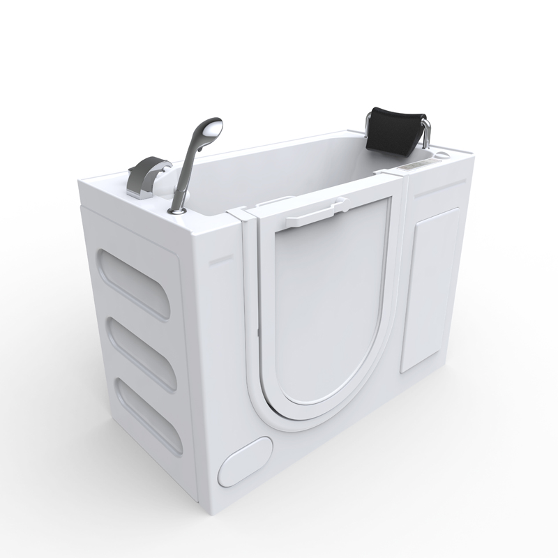 Ortles 1366 Deluxe Microbubble - Walk-In Tub with Whirlpool and Water-Air Jet Massage