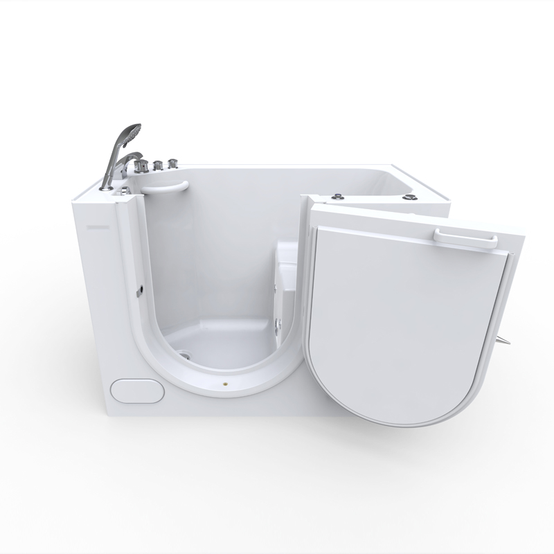 Ortles 1366 Premium - Multicolor Acrylic Shell Walk-In Tub with Staineless Steel Frame