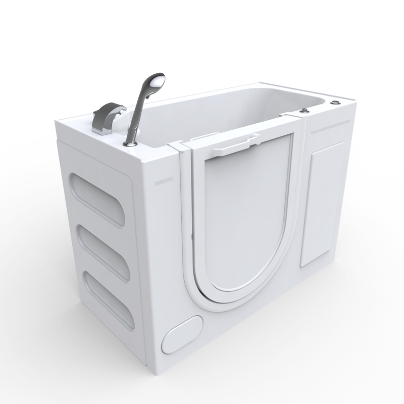 Ortles 1366 Premium - Multicolor Acrylic Shell Walk-In Tub with Staineless Steel Frame