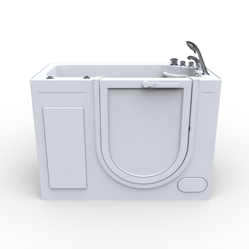 Ortles 1366 Premium - Multicolor Acrylic Shell Walk-In Tub with Staineless Steel Frame
