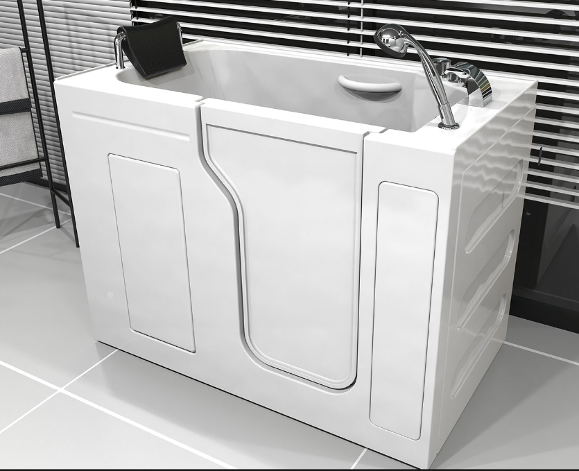 chromotherapy soaker tub