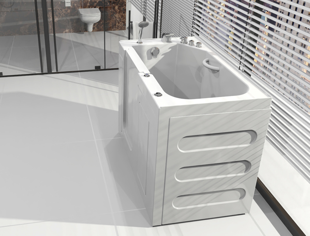 watertight soaker tub