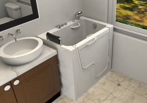 safty step in bathtubs