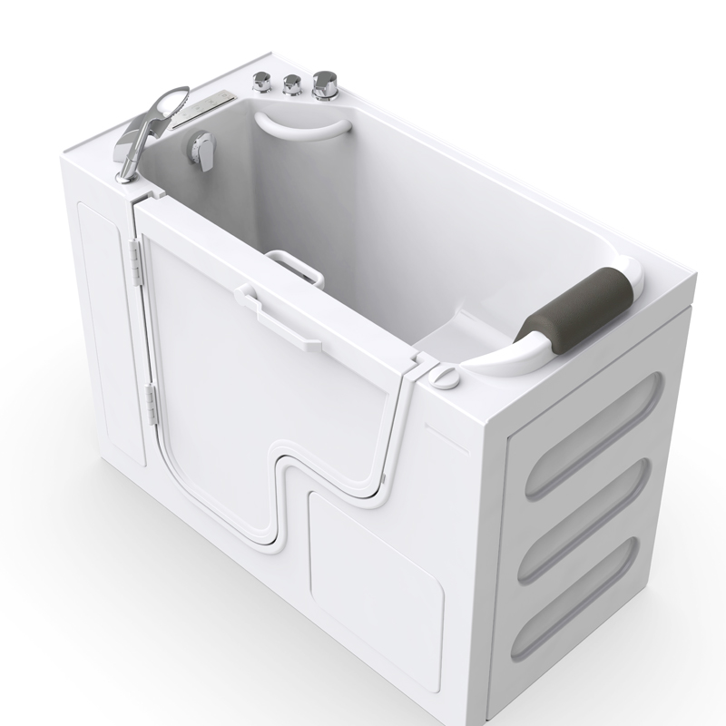 Monterosa 1366 Deluxe Temperature SPA - Walk-In Tubs with Temperature Control, Hydrotherapy, Aromatherapy, and Jet Massage
