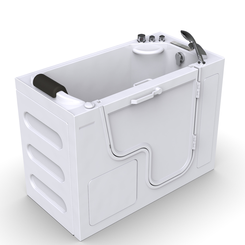 Monterosa 1366 Deluxe Temperature SPA - Walk-In Tubs with Temperature Control, Hydrotherapy, Aromatherapy, and Jet Massage