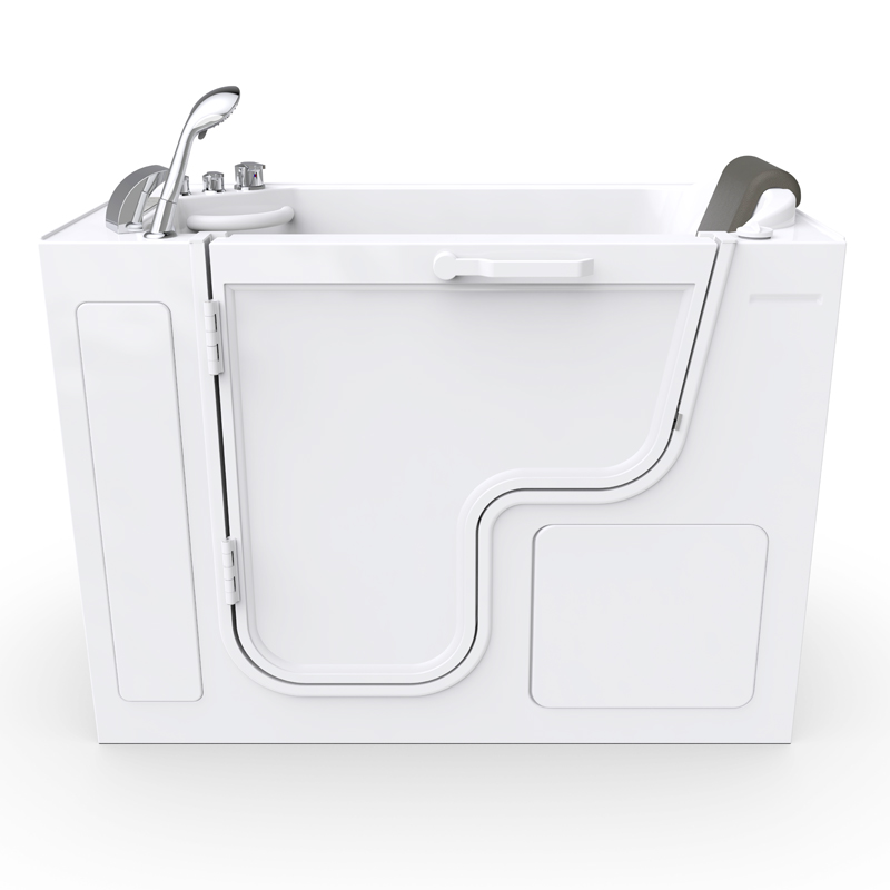 Monterosa 1366 Deluxe Microbubbles - perfect for Pregnant Women, Easy To Bathe Walk In Bathtub For A Sit Down Shower