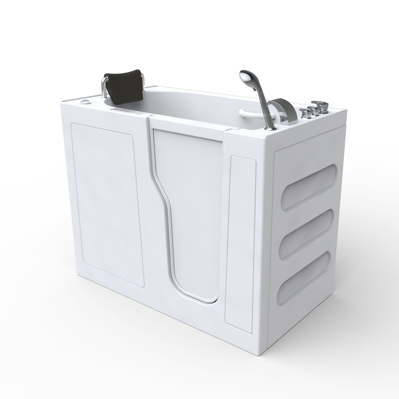 Civetta 1375 Deluxe Microbubbles - Intelligent Walk In Bathtub A Sit Shower Microbubbles Technology