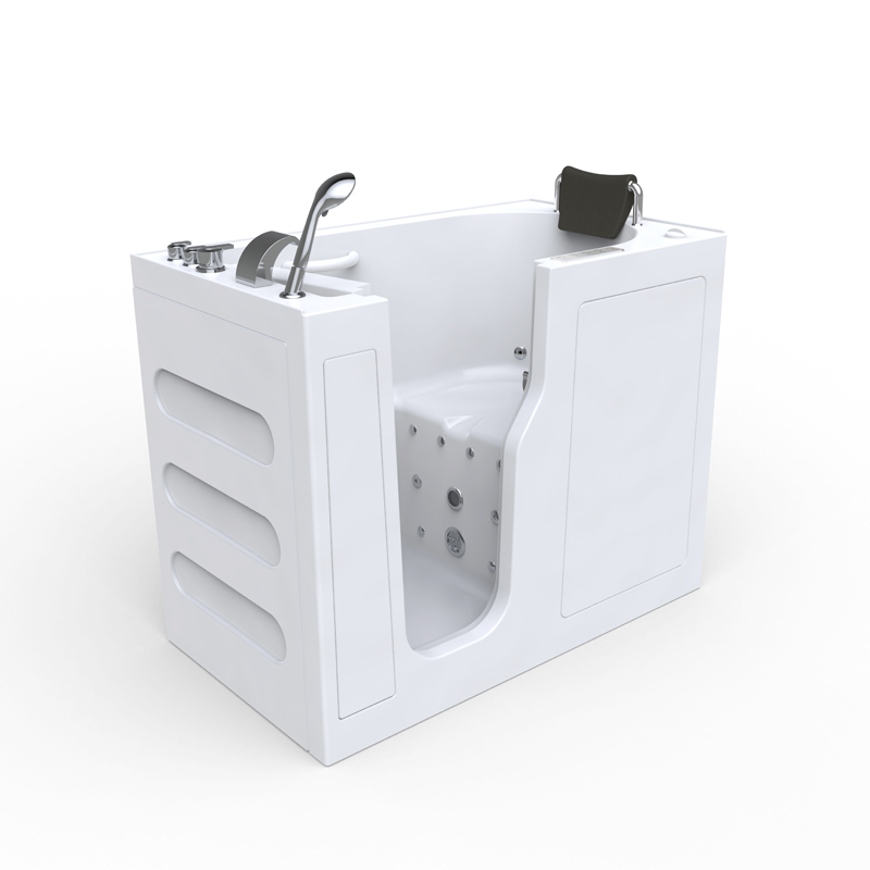 Civetta 1375 Deluxe Temperature SPA - Inswing Step-In Bathtub Shower With Whirlpool Massage