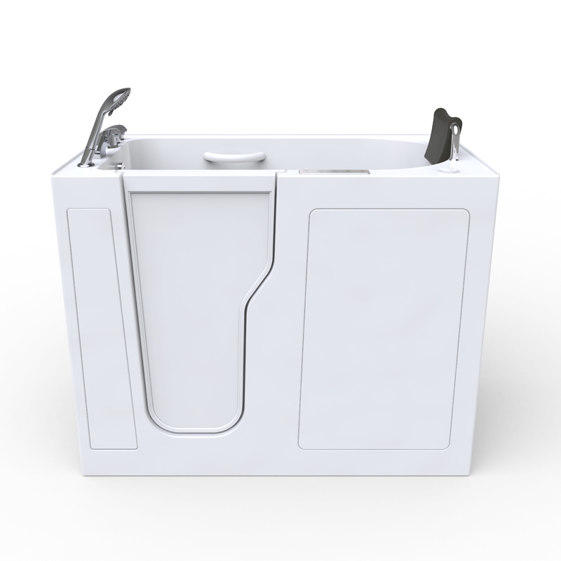 Civetta 1375 Deluxe Temperature SPA - Inswing Step-In Bathtub Shower With Whirlpool Massage