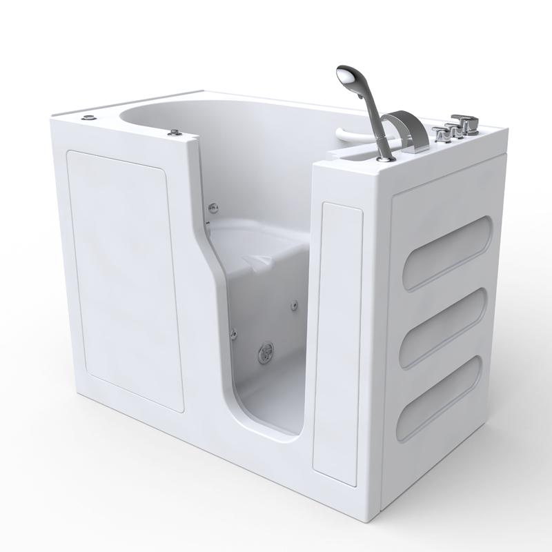 Civetta 1375 Premium - Waterproof Anti-rust Hardware Walk In Tub With inswing door