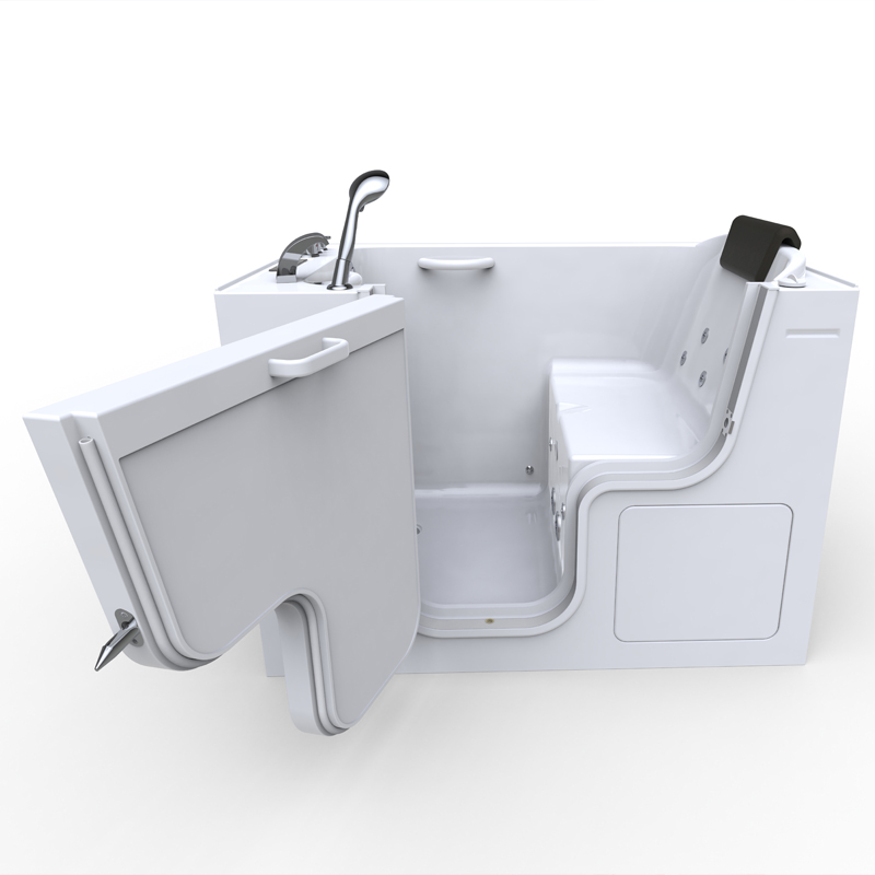 Everest 1489 Deluxe Microbubbles - Hydrotherapy Aromatherapy Walk In Bathtub For Therapeutic Effect
