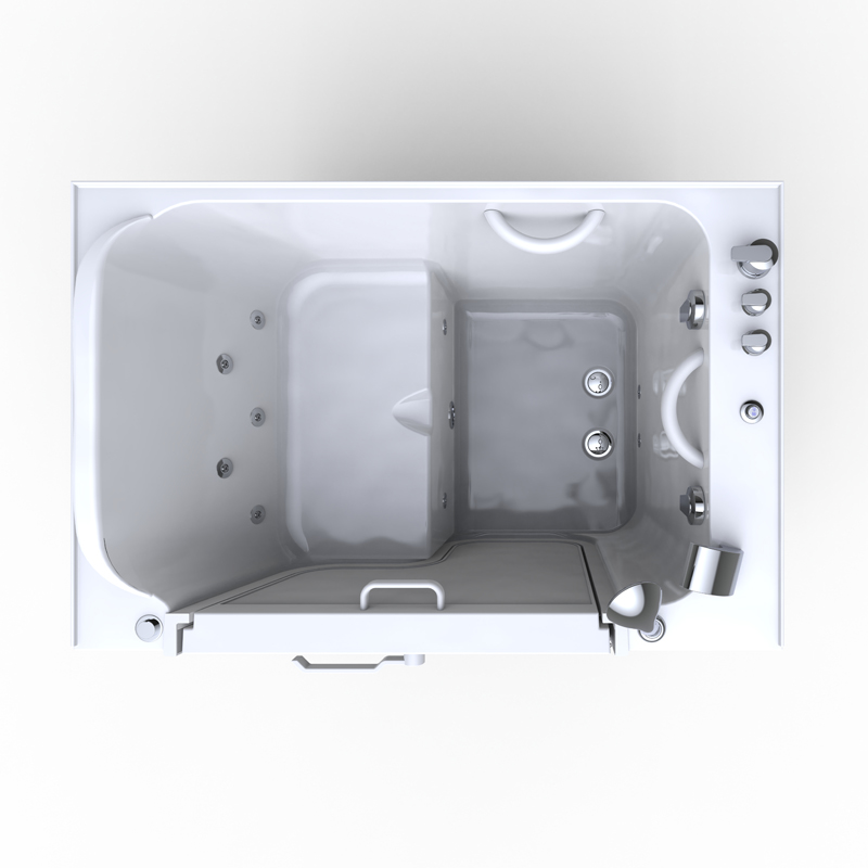 Everest 1489 Premium - Water Step In Bathtubs With Dual Water Jet And Air Jet With Pressure Control