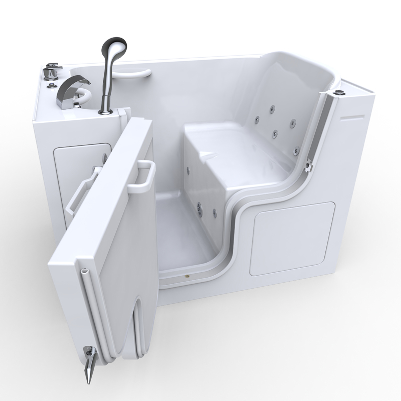 Everest 1489 Premium - Water Step In Bathtubs With Dual Water Jet And Air Jet With Pressure Control