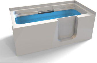 soaker bathtub with water jets