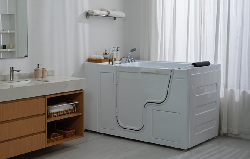 tubs with heated back seat