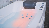 chromotherapy soaker tub