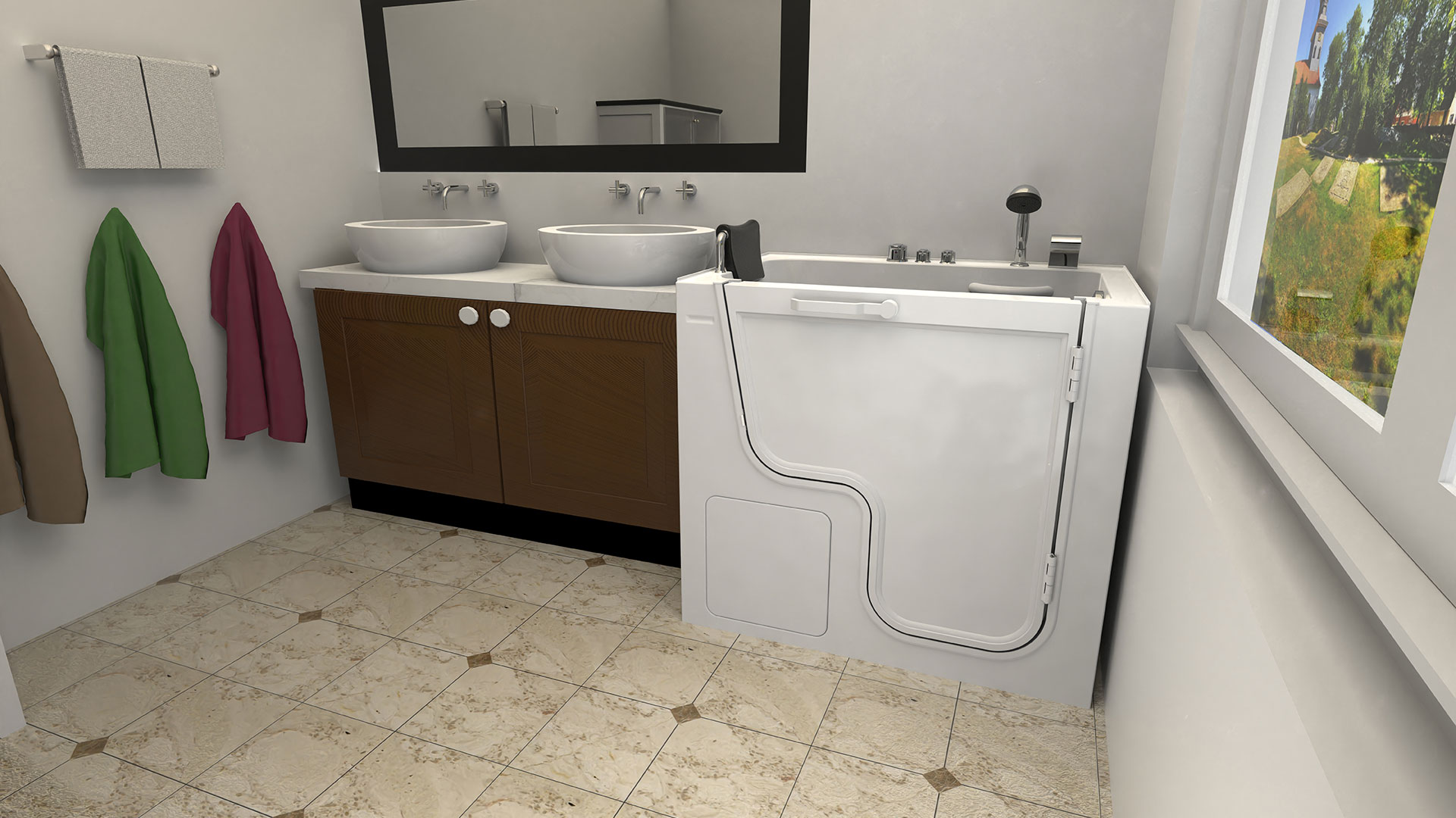 Creating Age-Friendly Homes: Start with a Walk-in Bathtub