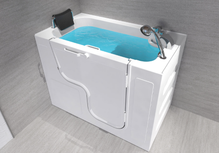 walk-in bathtub