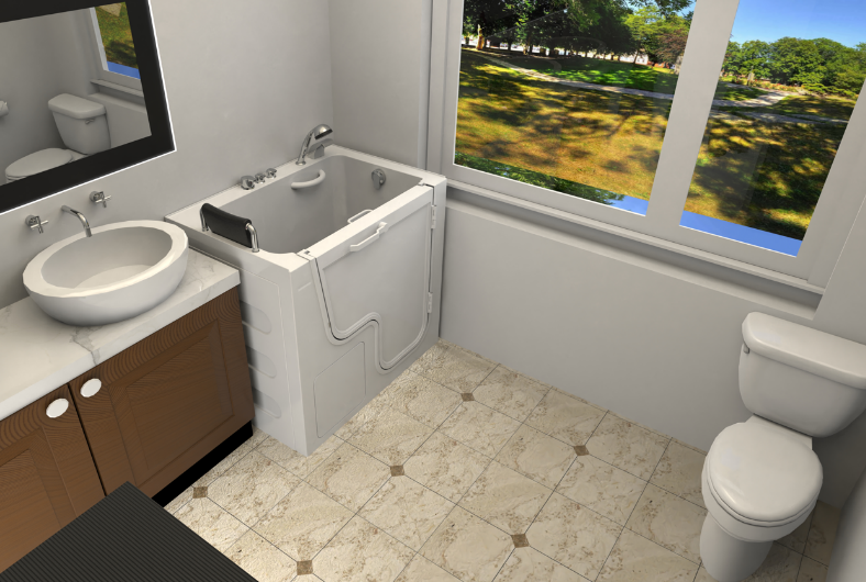 Barrier-Free Bathtubs in Nursing Homes: Making Bathing Safer, Easier, and More Dignified for Seniors