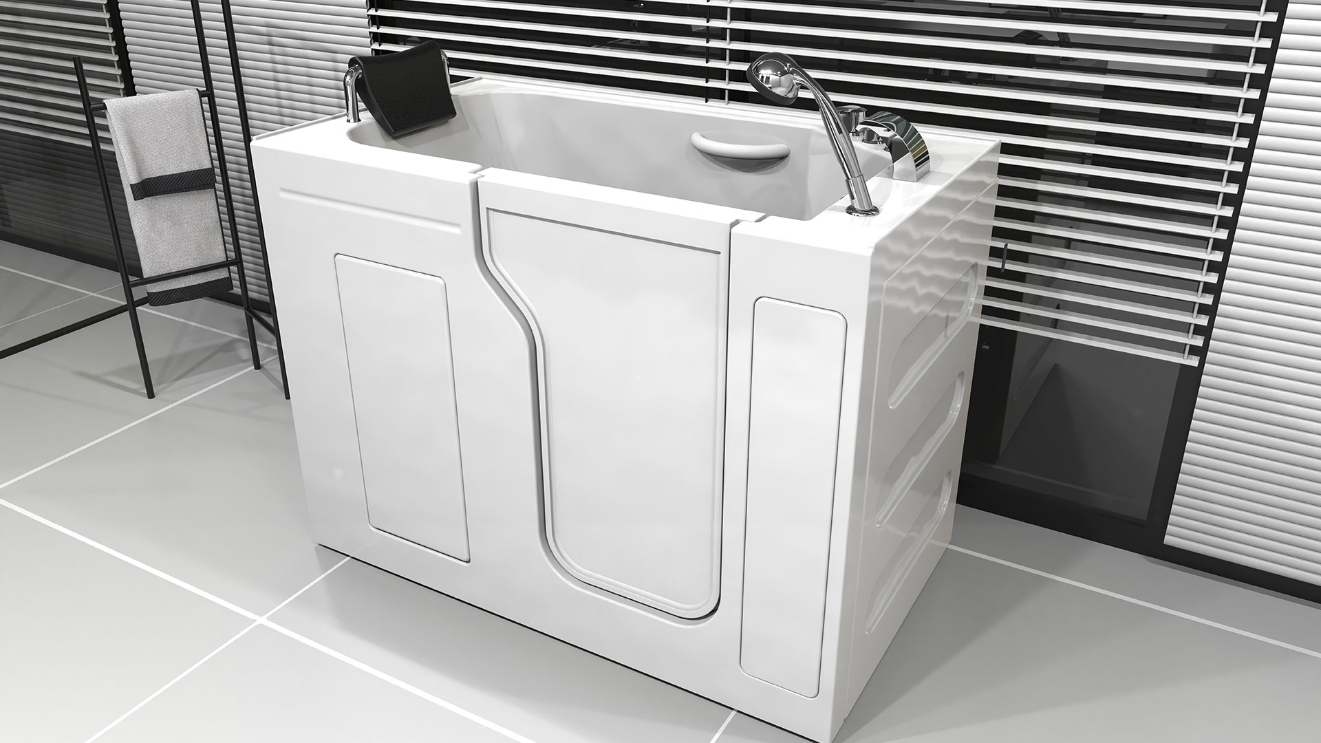 OASIS Barrier-Free Bathtub: A Safer Bathing Solution for the Aging Population