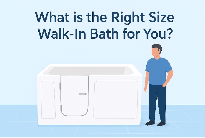 What is the right size walk in bath for you?