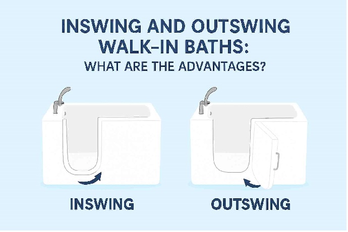 Inswing and Outswing Walk-In Baths: What Are the Advantages?