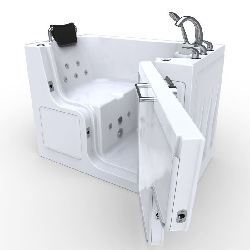 मोंटब्लैंक 1375 डीलक्स माइक्रोबबल्स - वॉक-इन बाथटब स्पा