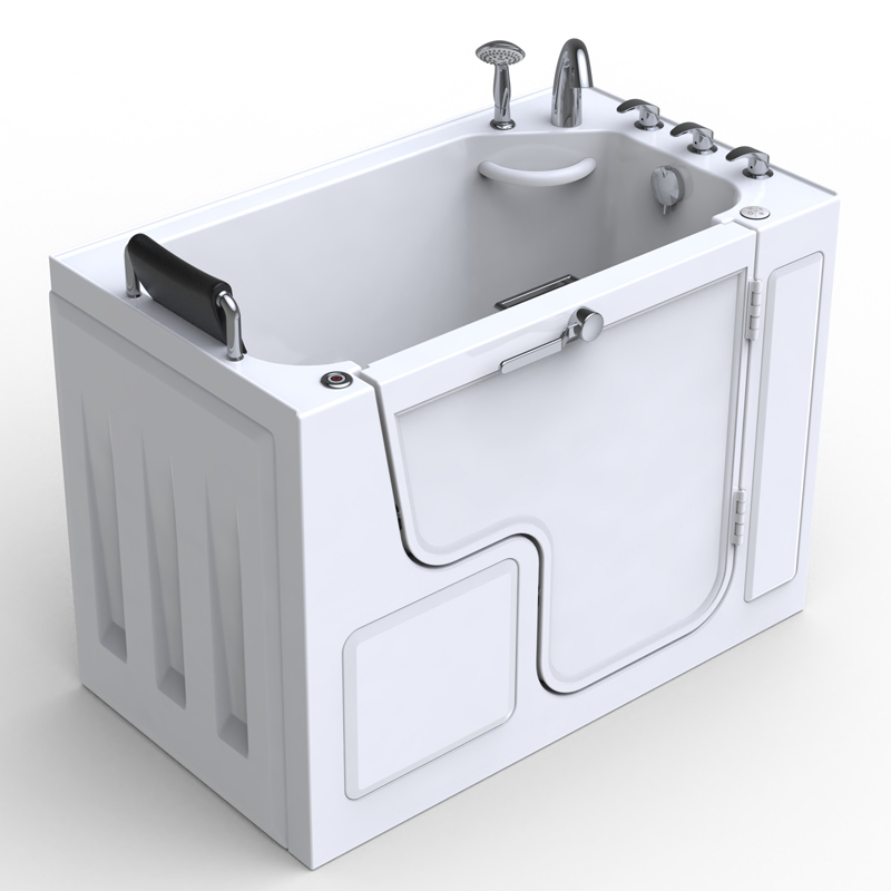 मोंटब्लैंक 1375 डीलक्स माइक्रोबबल्स - वॉक-इन बाथटब स्पा