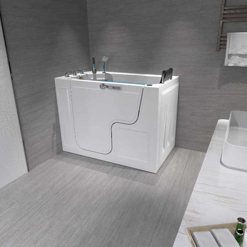 मोंटब्लैंक 1375 डीलक्स माइक्रोबबल्स - वॉक-इन बाथटब स्पा