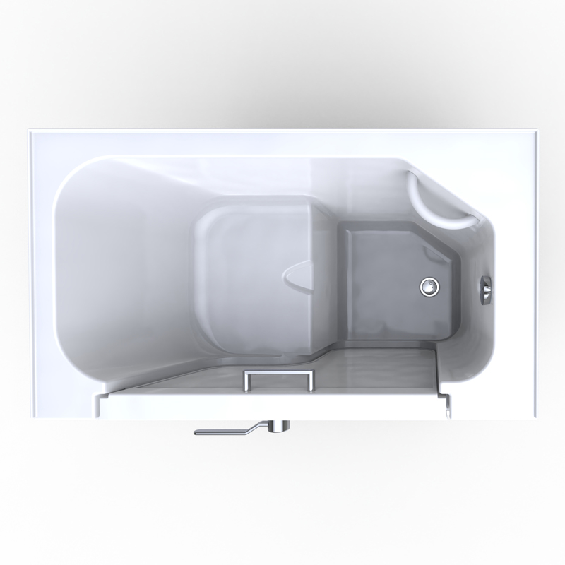 Montblanc 1375 Classic - Vasca da bagno walk-in