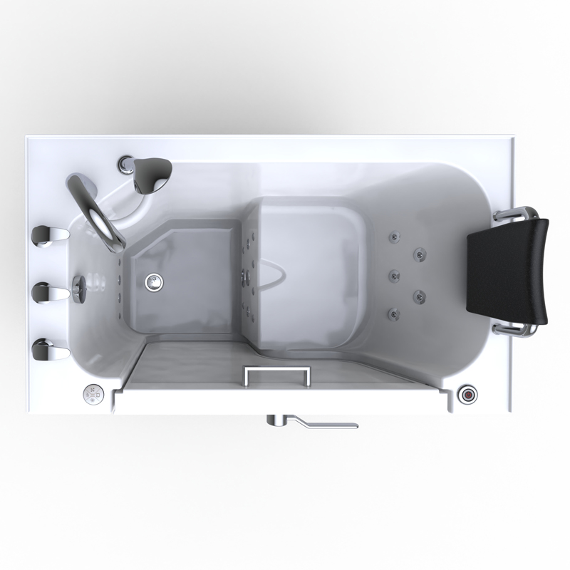 Montblanc 1375 Deluxe temperature SPA - Outswing Walk In Bathtub
