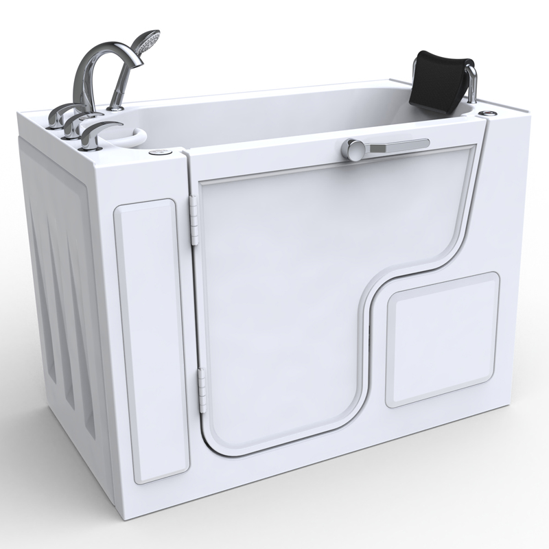 Montblanc 1375 Deluxe temperature SPA - Outswing Walk In Bathtub