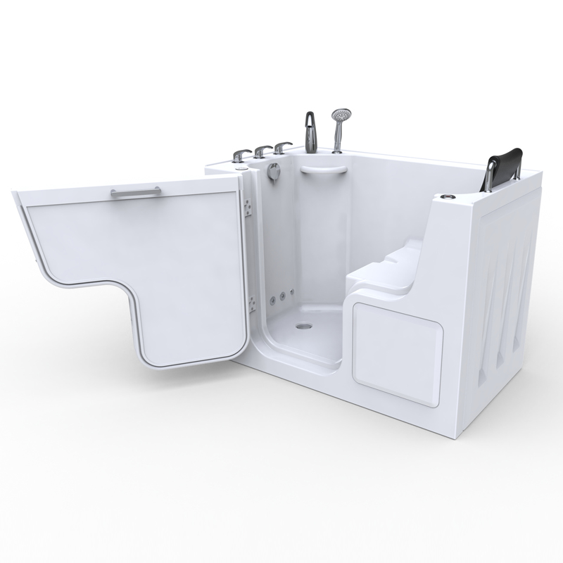 Montblanc 1375 Deluxe temperature SPA - Outswing Walk In Bathtub