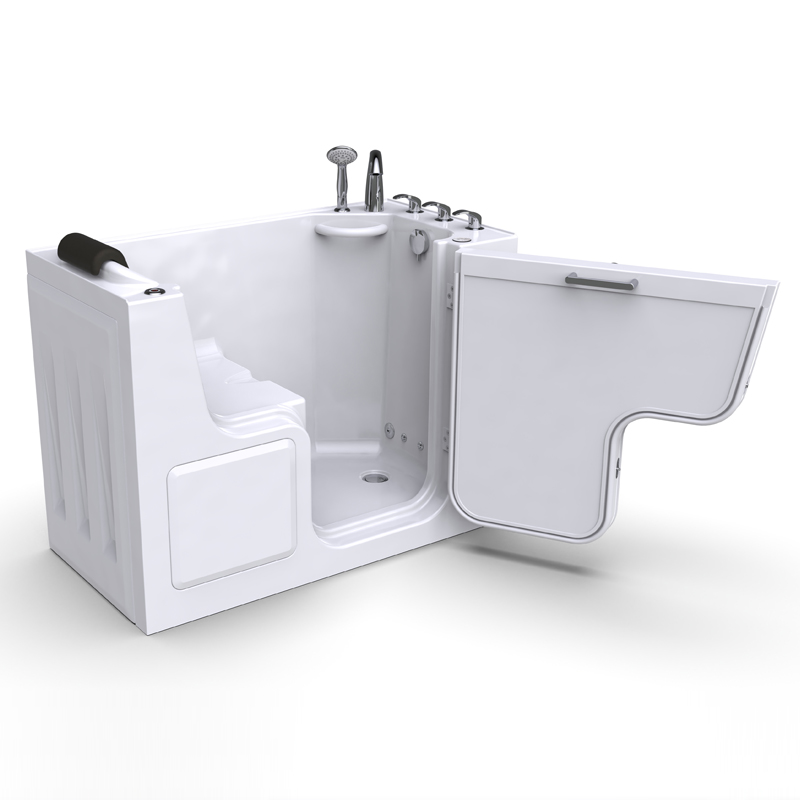 मॉन्टेरोसा 1366 डीलक्स टेम्परेचर स्पा - तापमान नियंत्रण के साथ वॉक-इन बाथ शॉवर